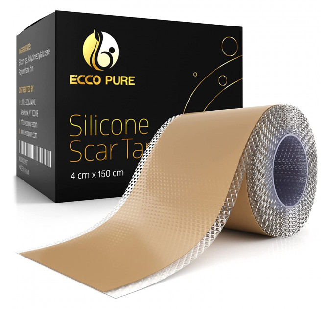 Силиконовый пластырь от шрамов и рубцов Ecco Pure (4х150 см)