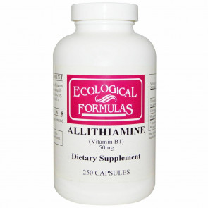 Вітаміни Ecological Formulas Allithiamine (Вітамін В1) 50 мг 250 капсул
