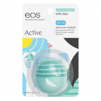 Бальзам для губ "Алое" EOS Aloe Active Lip Balm SPF 30 (7 г)