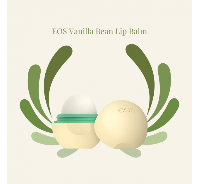 Бальзам для губ EOS Visibly Soft Lip Balm Vanilla Bean Ванильный (7 г)