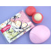Набір EOS Limited Edition Pink Grapefruit Lip Balm, Hand Lotion & Kleenex Kit (3 предмети)
