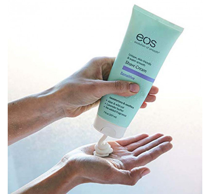 Крем для гоління EOS Shave Cream Sensitive для чутливої шкіри (207 мл)