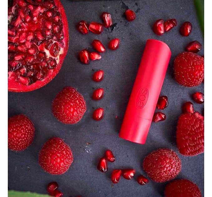 Бальзам для губ в стіку EOS Smooth Stick Lip Balm Pomegranate Raspberry Гранат та малина 4 г
