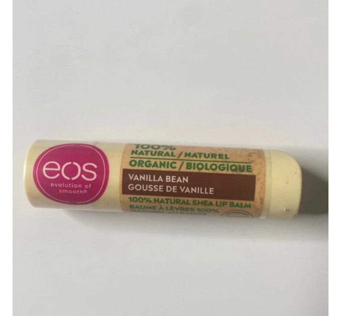 Бальзам для губ в стике EOS Smooth Stick Lip Balm Vanilla Bean Ваниль (4 г)