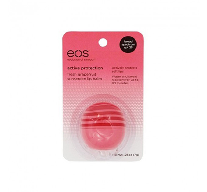 Бальзам для губ EOS Visibly Soft Lip Balm Fresh Grapefruit SPF 30 Свіжий грейпфрут (7 г)