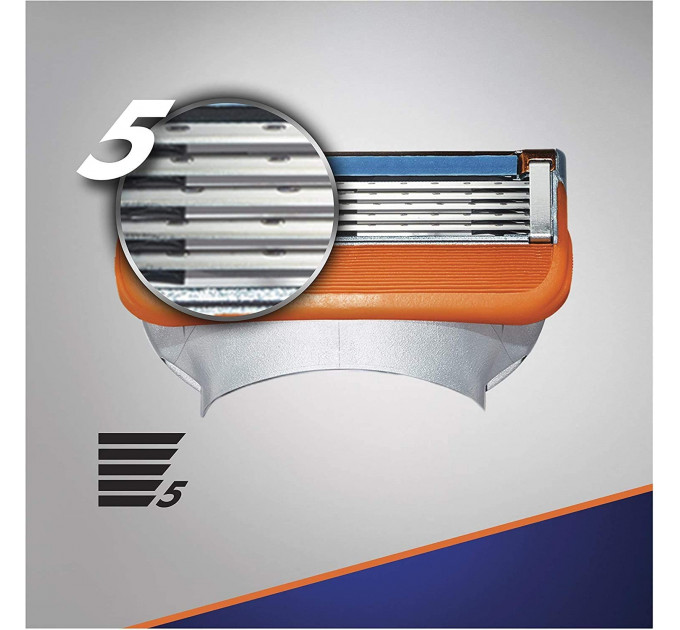 Змінні картриджі для гоління Gillette Fusion5 (16 шт)
