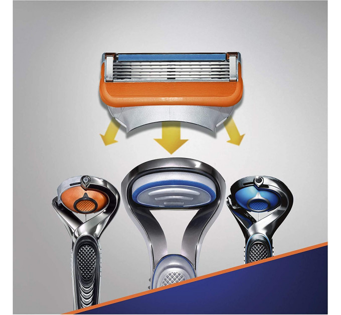 Змінні картриджі для гоління Gillette Fusion 5 Standard (12 шт картриджів)