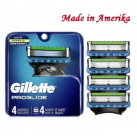 Сменные картриджи для бритвы Gillette ProGlide (4 шт) Made in America