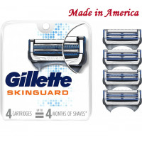 Змінні картриджі для гоління Gillette SkinGuard 4 шт Made in America