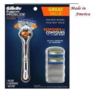 Бритва мужская Gillette Fusion ProGlide Flexball Power (1 станок 2 картриджа 1 батарейка)