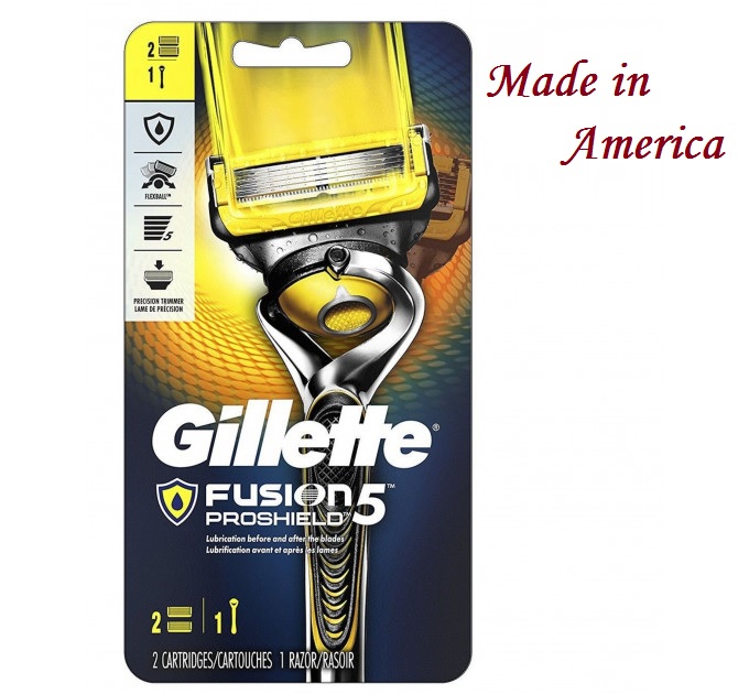 Бритва мужская Gillette Fusion5 ProShield (1 станок и 2 картриджа)
