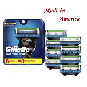 Змінні картриджі Gillette Fusion Proglide Power (8 шт) Made in America