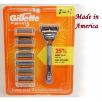 Бритва чоловіча Gillette Fusion 5 (1 станок та 7 картриджів)