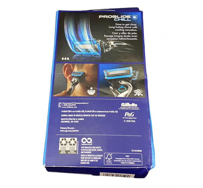 Бритва чоловіча Gillette ProGlide Chill