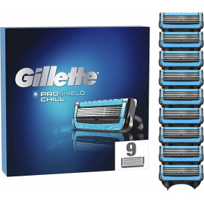 Змінні картриджі для бритви Gillette ProShield Chill (9 шт)