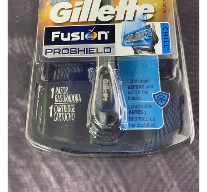 Бритва мужская Gillette ProGlide Chill (1 станок 1 картридж) Made in America 