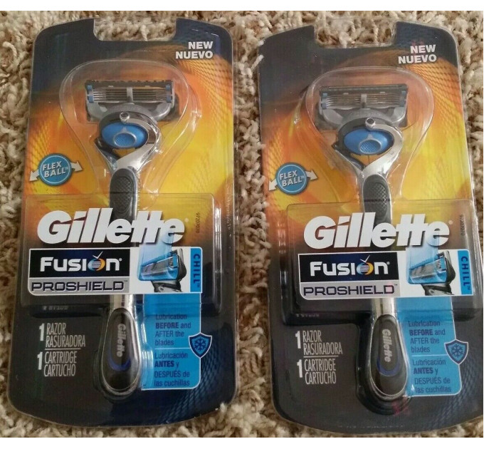 Бритва мужская Gillette ProGlide Chill (1 станок 1 картридж) Made in America 