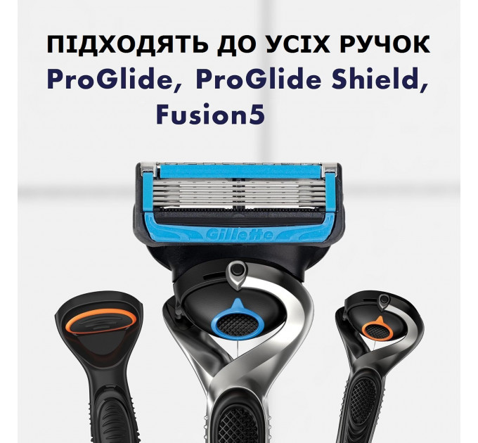 Змінні картриджі для бритви Gillette ProGlide Chill Made in America (4 шт)