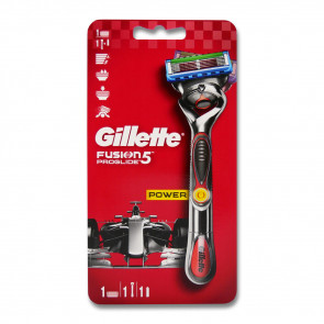 Бритва чоловіча Gillette Fusion5 Proglide Power Flexball (1 верстат 1 підставка 1 картридж 1 батарейка)