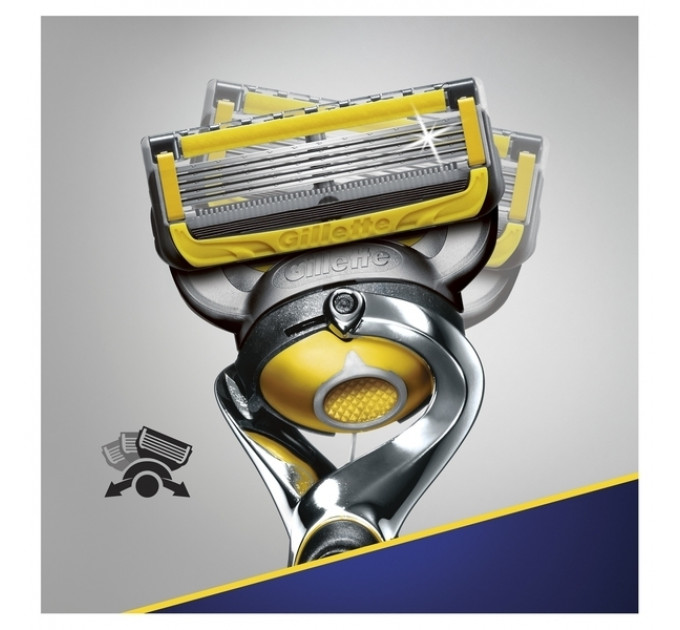 Бритва чоловіча Gillette Fusion5 ProShield (1 станок і 2 картриджі)