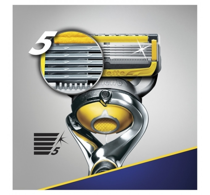 Бритва чоловіча Gillette Fusion5 ProShield (1 станок і 2 картриджі)