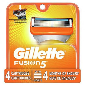 Змінні картриджі для бритви Gillette Fusion5 (4 шт)