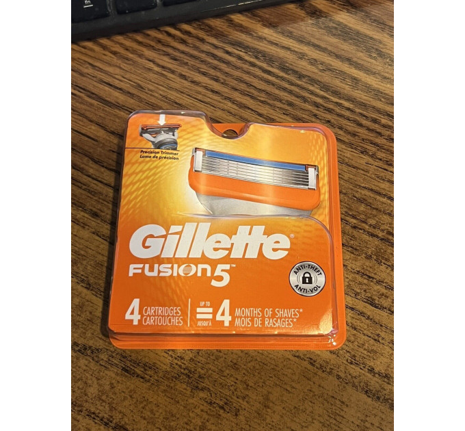 Змінні картриджі для бритви Gillette Fusion5 (4 шт)