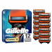 Сменные картриджи для бритья Gillette Fusion 5 ProGlide Power (Made in Berlin) 12 шт