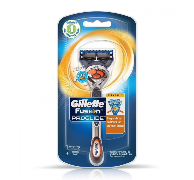 Бритва мужская Gillette Fusion ProGlide Flexball (1 станок 1 картридж) Made in America