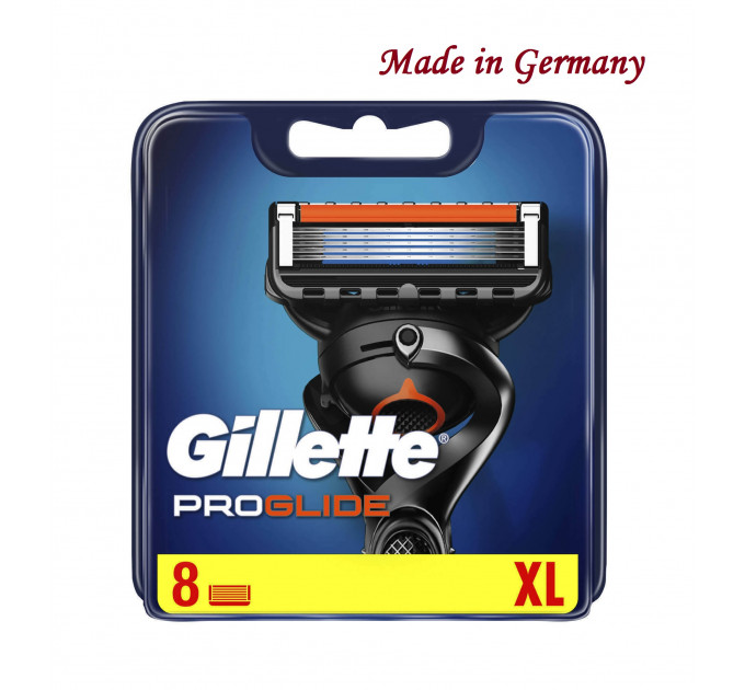 Змінні картриджі Gillette Fusion Proglide (8 шт) Made in Germany