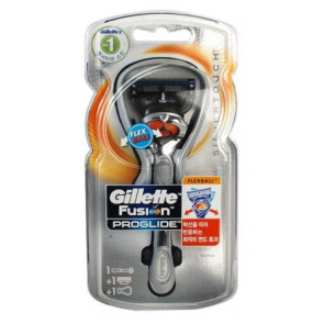 Бритва чоловіча Gillette Fusion ProGlide Silvertouch Flexball (1 станок 1 картридж 1 підставка)
