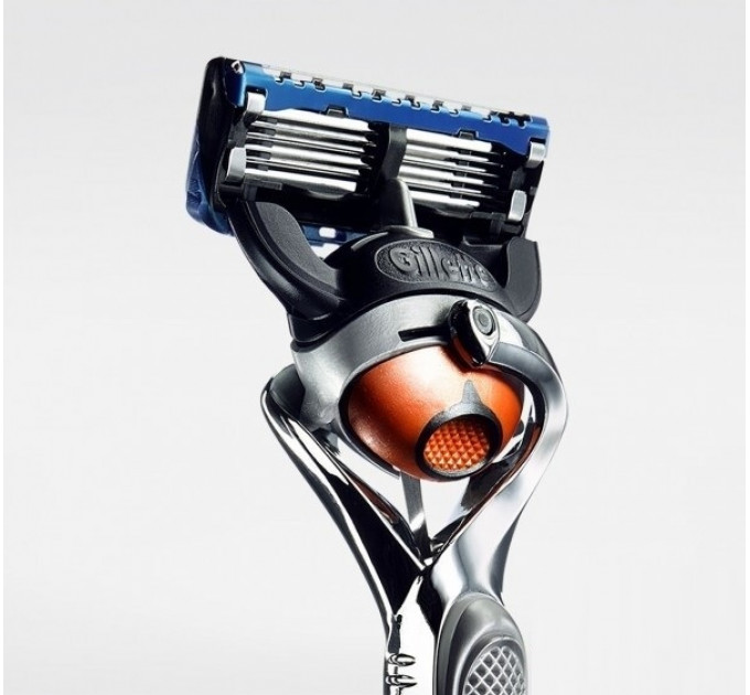 Бритва чоловіча Gillette Fusion ProGlide Silvertouch Flexball (1 станок 1 картридж 1 підставка)