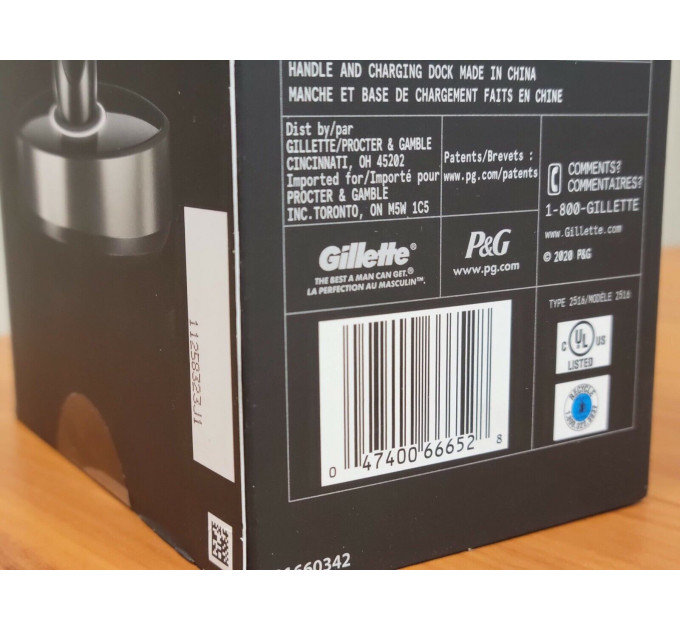 Станок для бритья с подогревом Gillette Labs