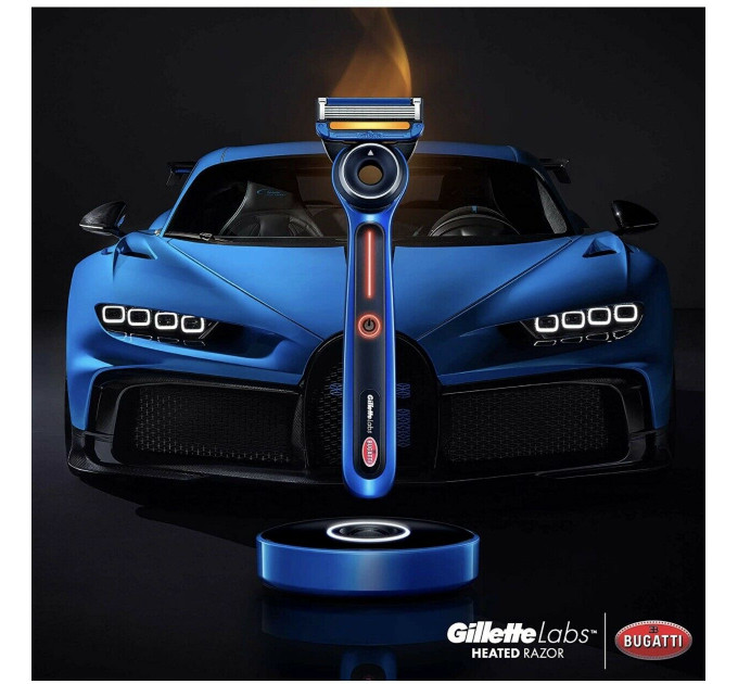 Станок для бритья с подогревом Gillette Labs Bugatti Limited Edition