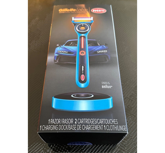 Станок для гоління з підігрівом Gillette Labs Bugatti Limited Edition