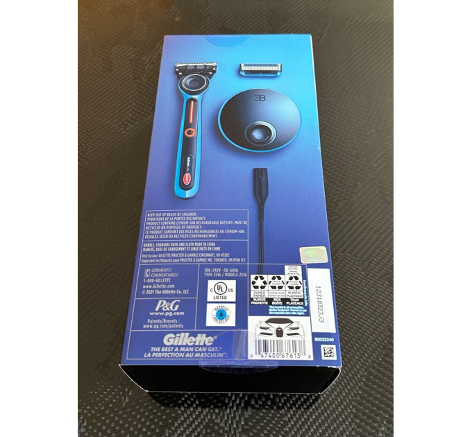 Станок для гоління з підігрівом Gillette Labs Bugatti Limited Edition