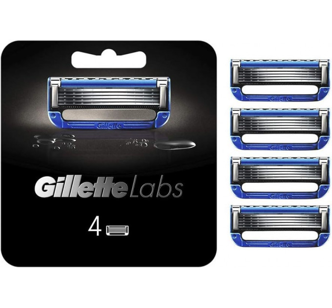 Сменные кассеты для бритвенного станка с подогревом Gillette Labs Heated Razor