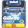 Змінні картриджі для гоління Gillette Mach3 Turbo (12 шт)