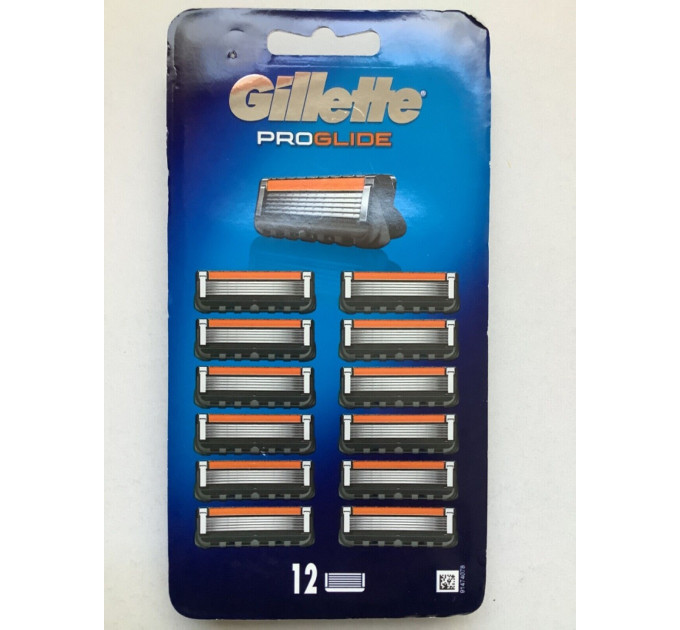Змінні картриджі для бритви Gillette ProGlide 12 шт