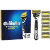 Бритва чоловіча Gillette ProShield Power (1 станок 9 змінних картриджів та батарейка)
