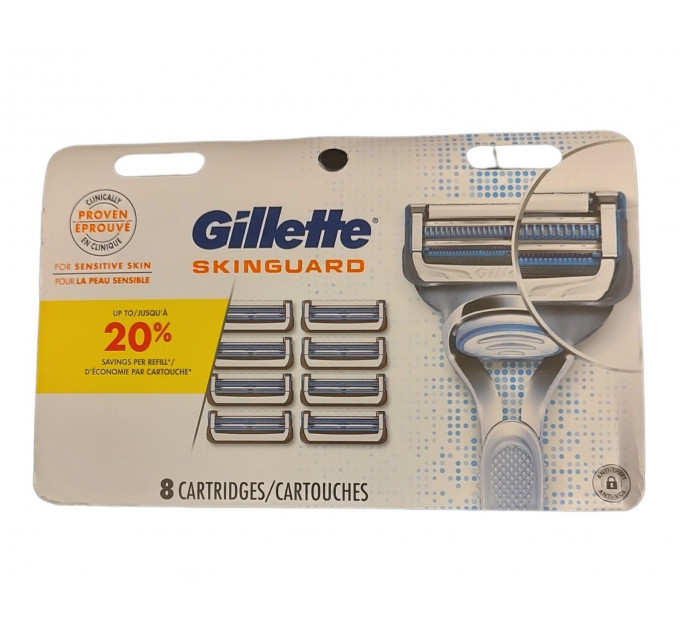 Сменные картриджи для бритья Gillette SkinGuard для чувствительной кожи (8 шт)