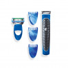 Бритва-стайлер чоловіча Gillette Fusion5 ProGlide Styler з 1 змінним картриджем ProGlide Power та 3 насадками для догляду за бородою та вусами + 1 батарейка