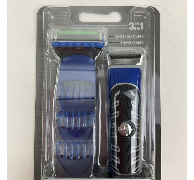 Бритва-стайлер чоловіча Gillette Fusion5 ProGlide Styler з 1 змінним картриджем ProGlide Power та 3 насадками для догляду за бородою та вусами + 1 батарейка