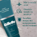 Чоловічий набір для догляду за волоссям інтимних зон Gillette Intimate (тример і бритва з трьома картриджами/підставкою та крем для гоління 177 мл)
