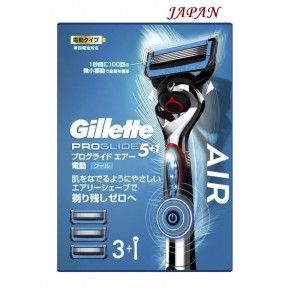 Станок для гоління Gillette ProGlide Air Electric Razor (1 станок 3 картриджі 1 батарейка)