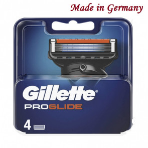 Сменные картриджи для бритвы Gillette ProGlide (4 шт) Made in Germany