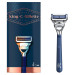 Станок Gillette King C Gillette для бритья шеи Neck Razor с одним сменным картриджем 
