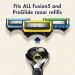 Бритва мужская Gillette Fusion Proshield Yellow Power (1 станок 1 картридж 1 батарейка)