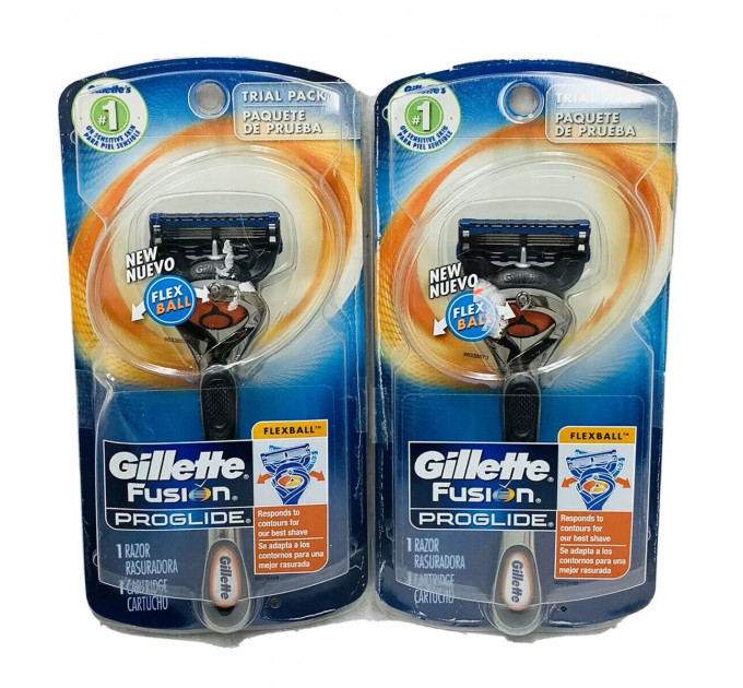 Бритва чоловіча Gillette Fusion ProGlide Flexball (1 станок 1 картридж) Made in America