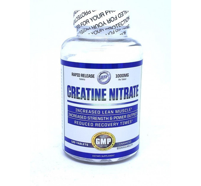 Креатин Hi-Tech Pharmaceuticals Creatine Nitrate (120 таблеток по 1000 мг креатин нитрата)